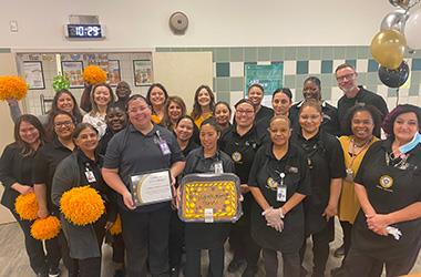 Clarke cafeteria earns star