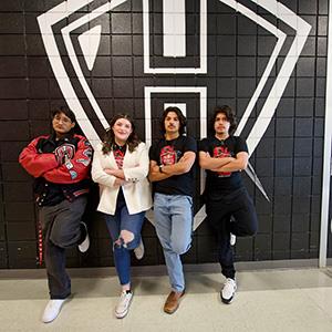 HHHS all-state choir members