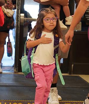 First day of school Hay Branch ES