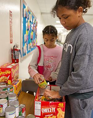 HHES food drive
