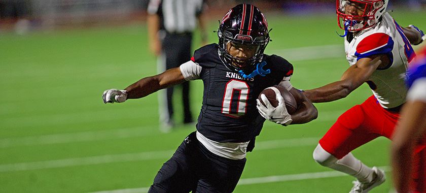 Knights run the ball