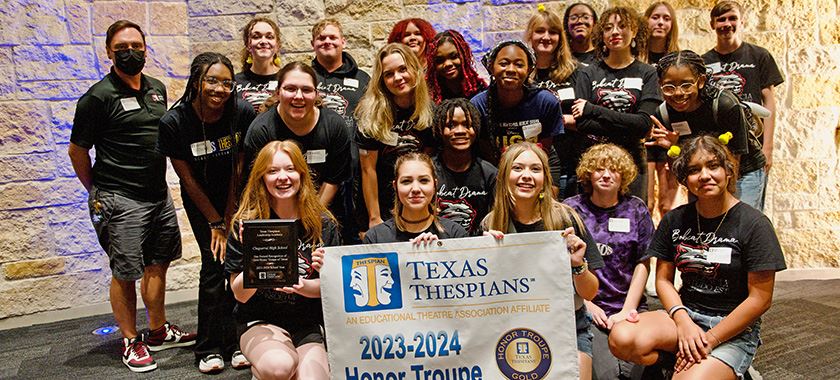 Chaparral HS Theater honor troupe