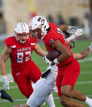 Knights' Kristian Nobles picks up yardage