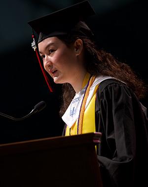 HHHS 2024 salutatorian Serenity Howery