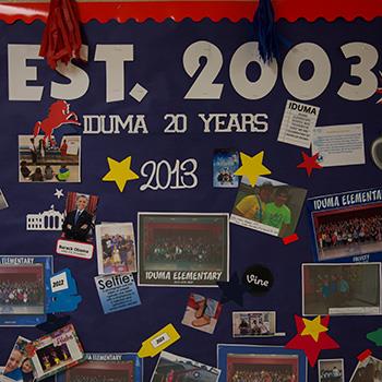 Timeline shows 20 years of history