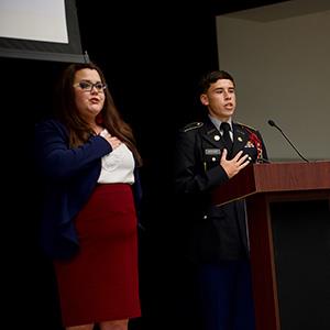 Aycock dedication ceremony