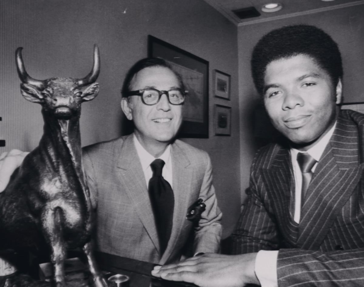 searles as a stock broker