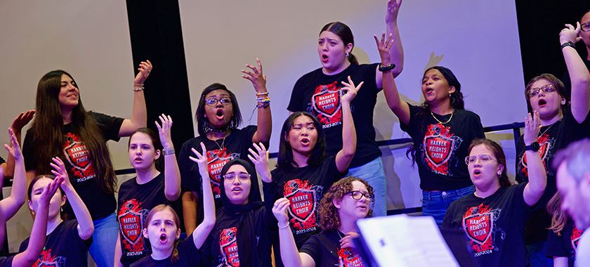  Harker Heights choir performs pre-performance concert