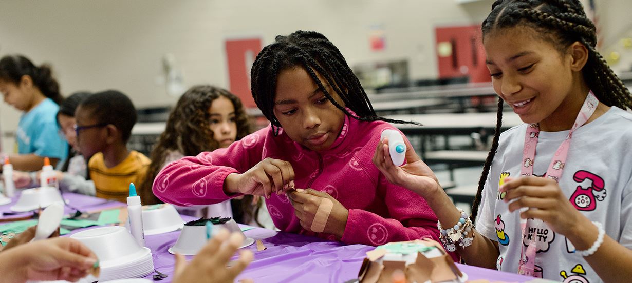 Purple-Up celebration for military children 