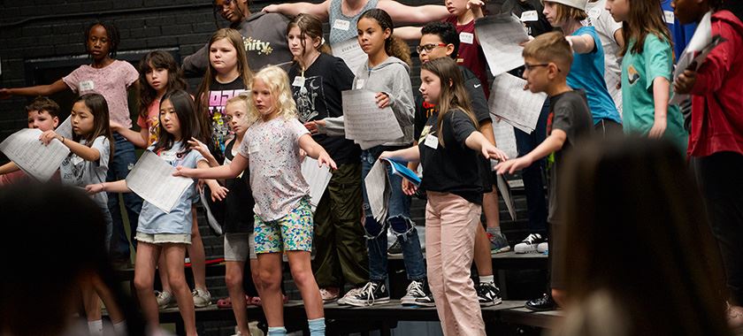 Middle school musical theater camp at KHS