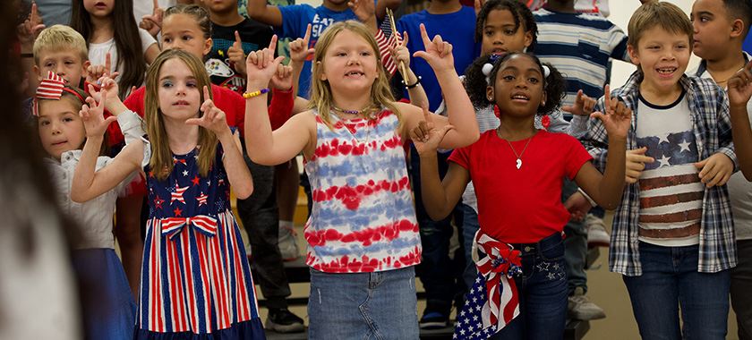 Mountain View Veterans Day program 2024
