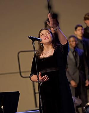 HH choir sings at state event