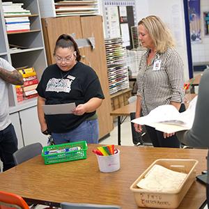 Open house classroom visits