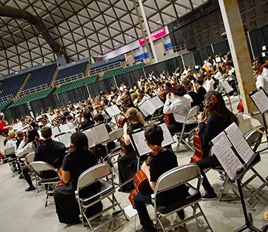 KISD orchestras performance