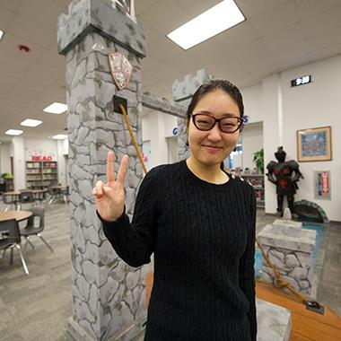 Hanah Kim four-time All-State Orchestra honoree
