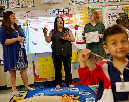 Mrs. Montero responds to surprise