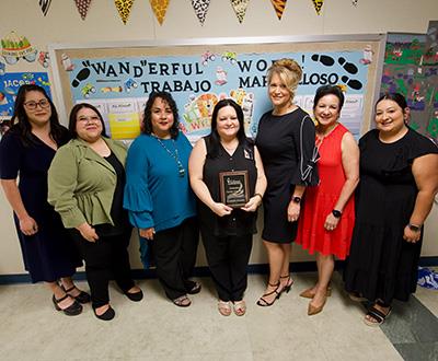 Peebles bilingual teacher receives KISD honor