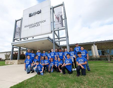 Reeces Creek archery team at state competition