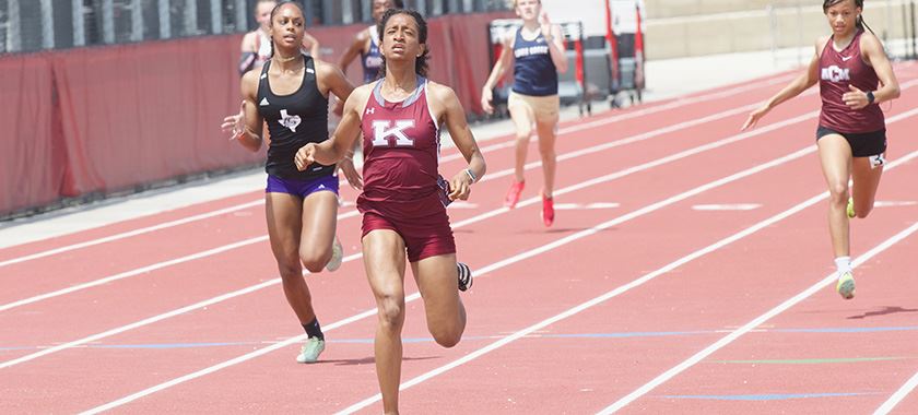  KHS Lady Roos runner Michaela Mouton is seeking to get to the state track meet