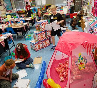 Nolanville class transforms into circus