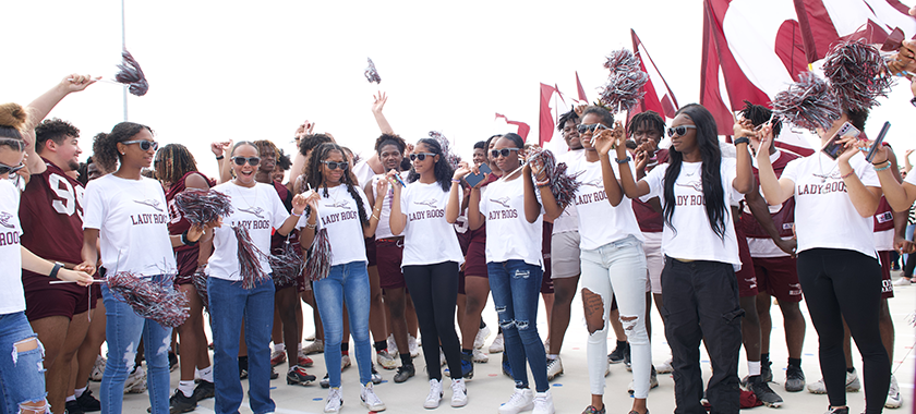  Lady Roos track team on the way to state