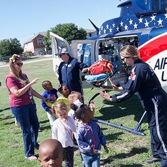 Air evacuation demonstration