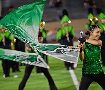 Ellison Excalibur color guard