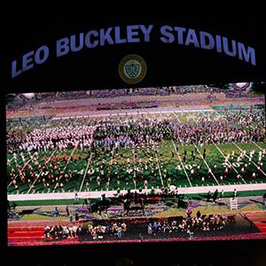 Spirit finale on video board