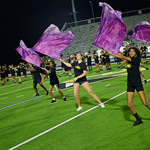CHS guard halftime show