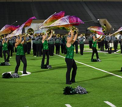 Ellison Excalibur color guard