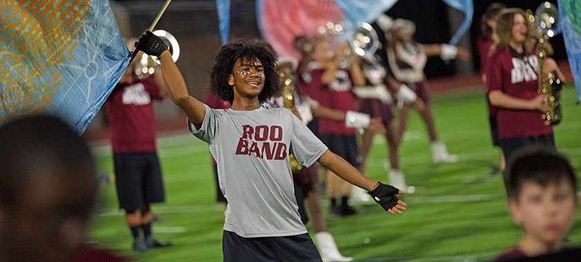  Killeen Roos Band performs halftime show