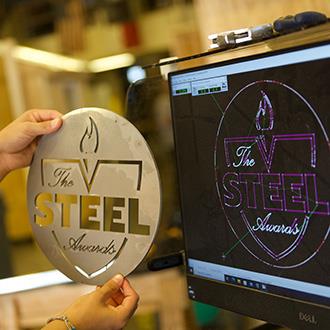 Career Center fabricates STEEL awards