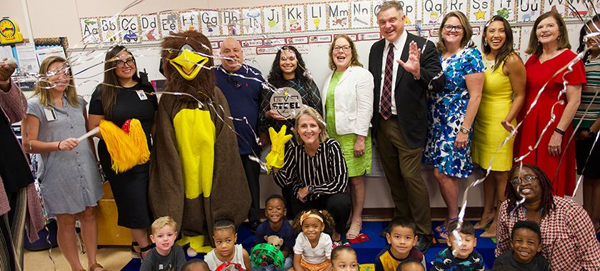  Hay Branch classroom aide wins STEEL Award
