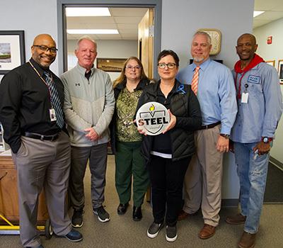 Athletics technician receives STEEL Award for March
