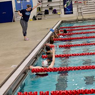 KISD swimmers get instruction