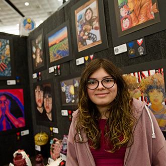 Chaparral HS gold-medal artist