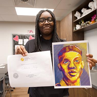 KHS freshman earns award