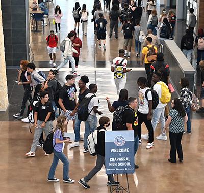 CHS hallway 